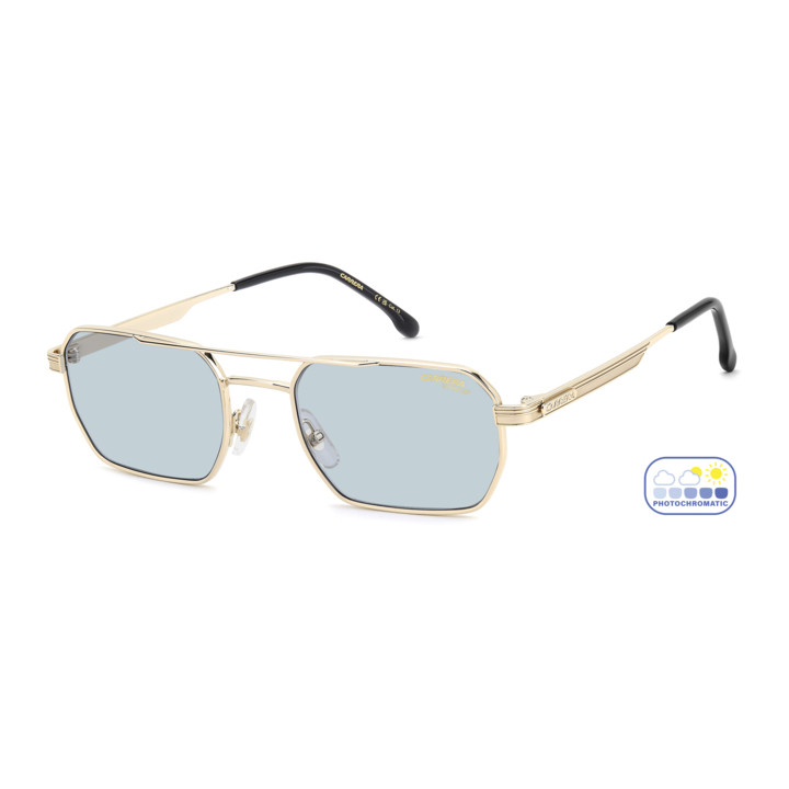 Lunettes de soleil Carrera 389/S Gold / verres Blue Photochromatic Antireflex (J5G-SD)