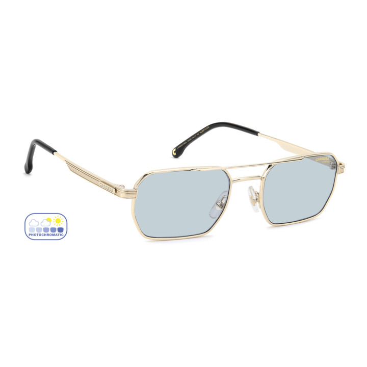 Lunettes de soleil Carrera 389/S Gold / verres Blue Photochromatic Antireflex (J5G-SD)
