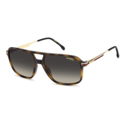 Lunettes de soleil Carrera 390/S Havana / verres Dark Grey Shaded (086-9O)