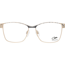 Cazal 4288 002 noir-argent - vue de face
