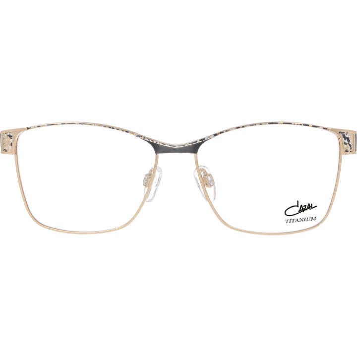Cazal 4288 002 noir-argent - vue de face