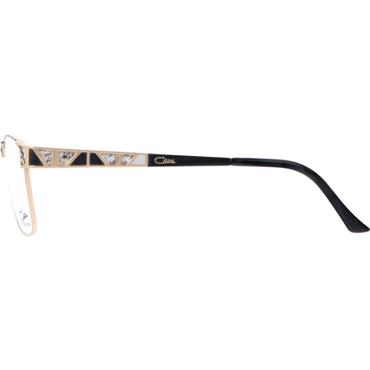 Cazal 4288 002 noir-argent - vue de profil