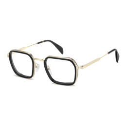 Lunettes de vue David Beckham DB 1239/G Gold Black 2 / verres Blue Mirror (RHL)