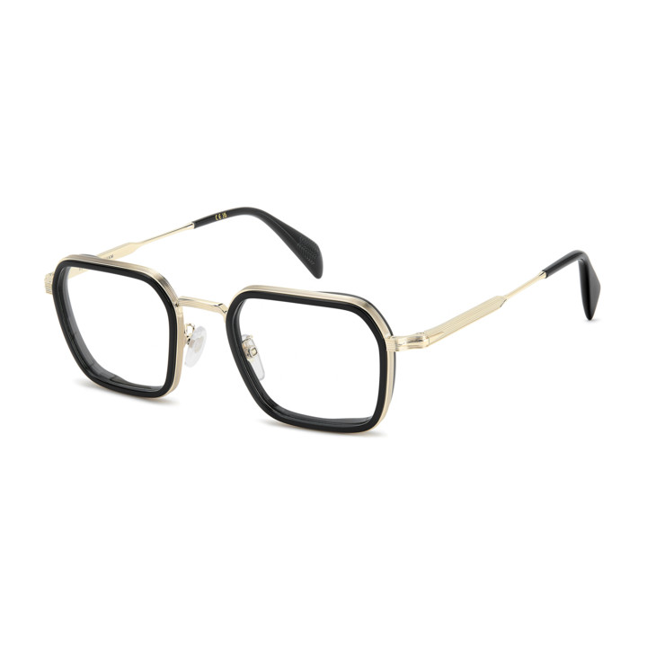 Lunettes de vue David Beckham DB 1239/G Gold Black 2 / verres Blue Mirror (RHL)