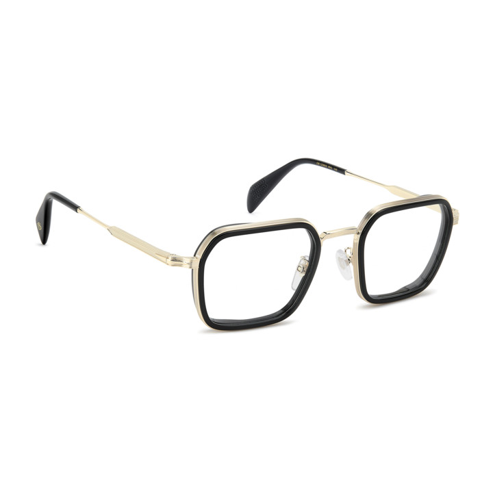Lunettes de vue David Beckham DB 1239/G Gold Black 2 / verres Blue Mirror (RHL)