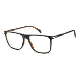 Lunettes de vue David Beckham DB 1249 Black Striped Brown (05K)