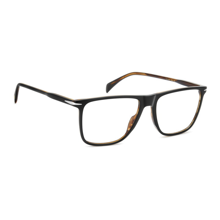 Lunettes de vue David Beckham DB 1249 Black Striped Brown (05K)