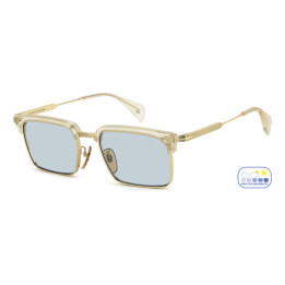 Lunettes de soleil David Beckham DB 1227/G/S Yellow Gold / verres Blue Photochromatic Antireflex (001-SD)