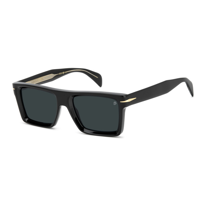 Lunettes de soleil David Beckham DB 7148/S Black / verres Blue (807-KU)