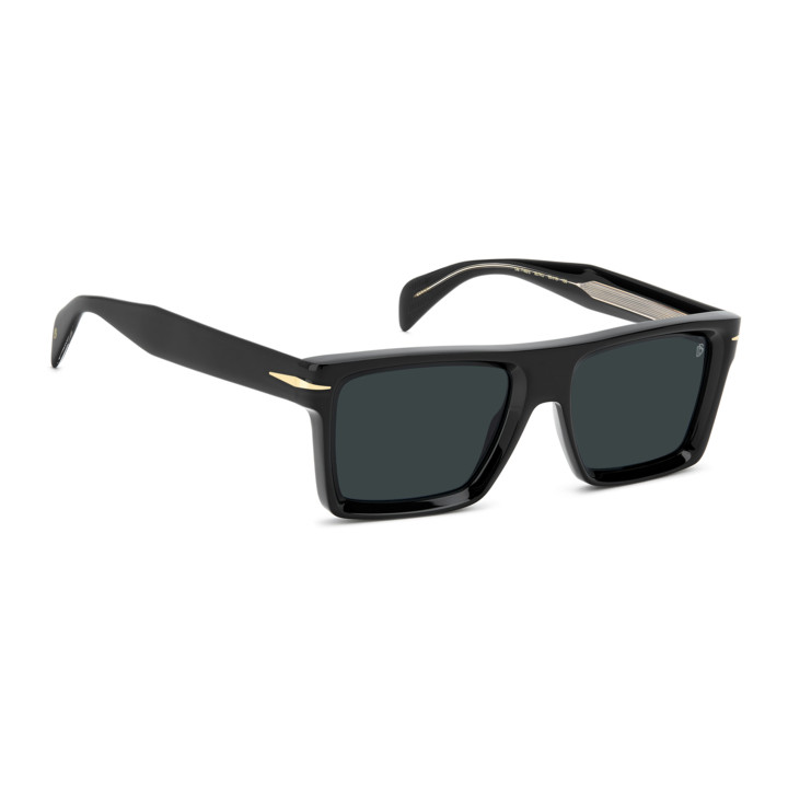 Lunettes de soleil David Beckham DB 7148/S Black / verres Blue (807-KU)