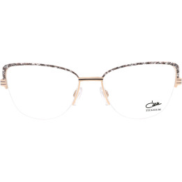 Cazal 4290 001 noir-or - vue de face