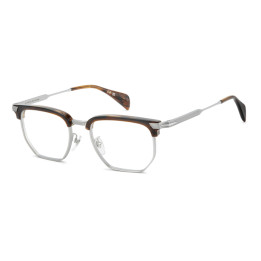Lunettes de vue David Beckham DB 1240/G Brown Horn Silver / verres Blue Mirror (8T9)